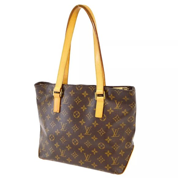 Auth Louis Vuitton CABAS PIANO HAND TOTE BAG PURSE MONOGRAM M51148 - Picture 8 of 8